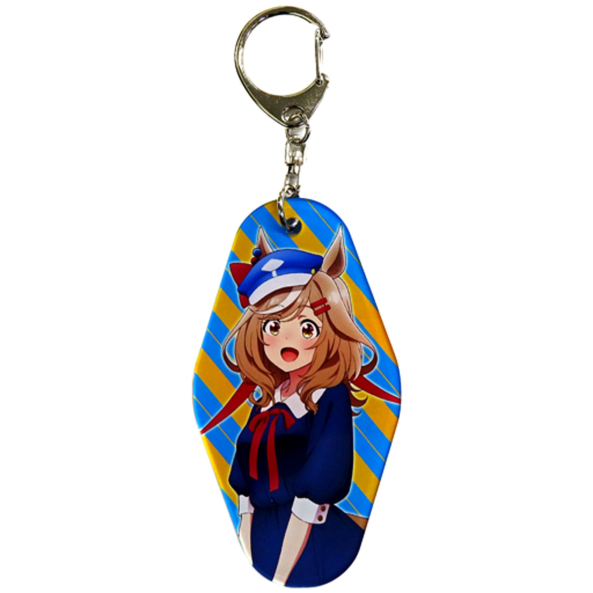 Machikane Tannhauser Uma Musume Pretty Derby Season 2 x THE Chara SHOP Double-sided Keychain Date Ver. [USED]