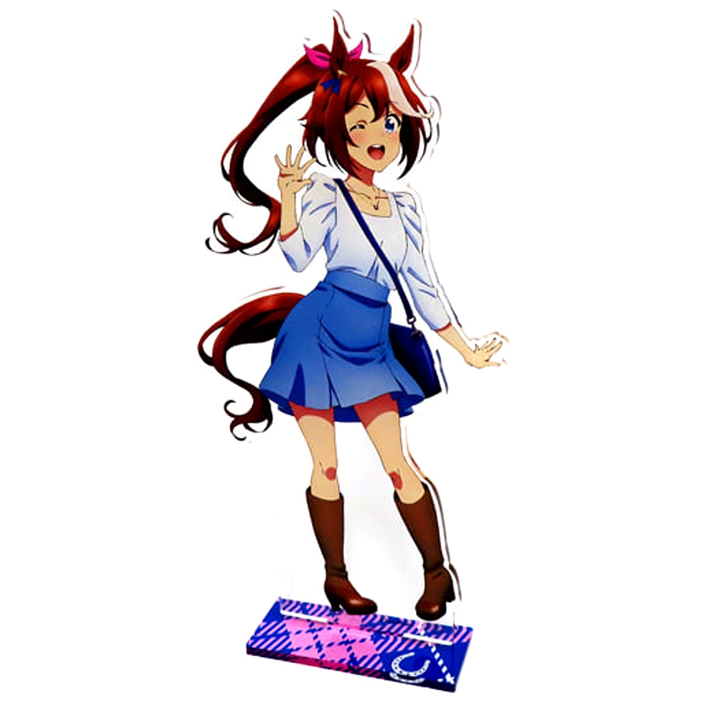 Tokai Teio Umamusume: Pretty Derby Season 2 Large Acrylic Stand Date Ver THE Chara SHOP [USED]
