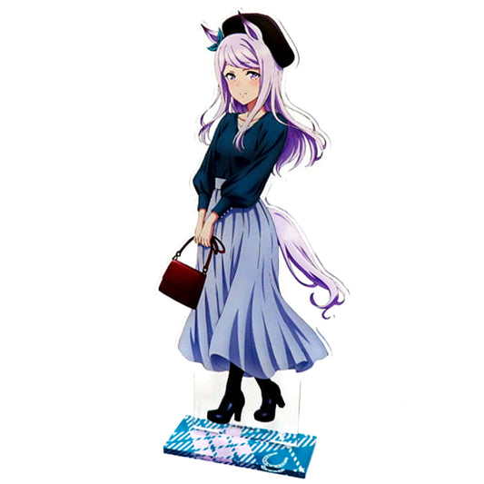 Mejiro McQueen Umamusume: Pretty Derby Season 2 Large Acrylic Stand Date Ver THE Chara SHOP [USED]