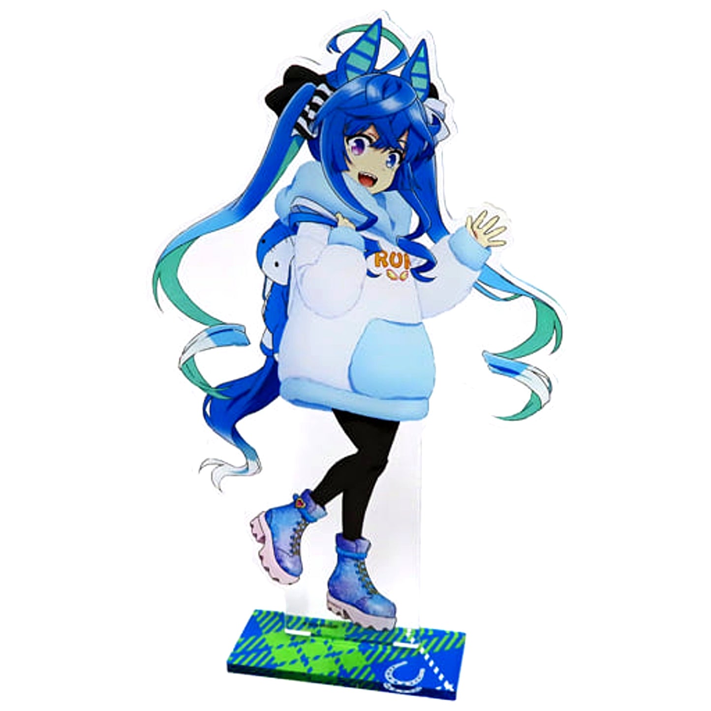 Twin Turbo Umamusume: Pretty Derby Big Acrylic Stand Date Ver Season 2 x THE Character SHOP [USED]