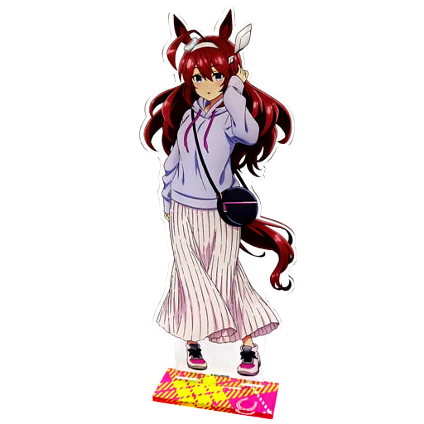 Mihono Bourbon Umamusume: Pretty Derby Season 2 Large Acrylic Stand Date Ver THE Chara SHOP [USED]