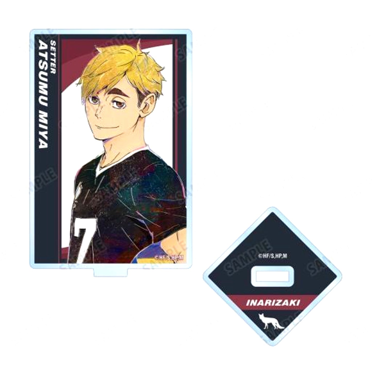 Atsumu Miya Haikyu!! TO THE TOP Trading Ani-Art 6th Acrylic Stand [USED]