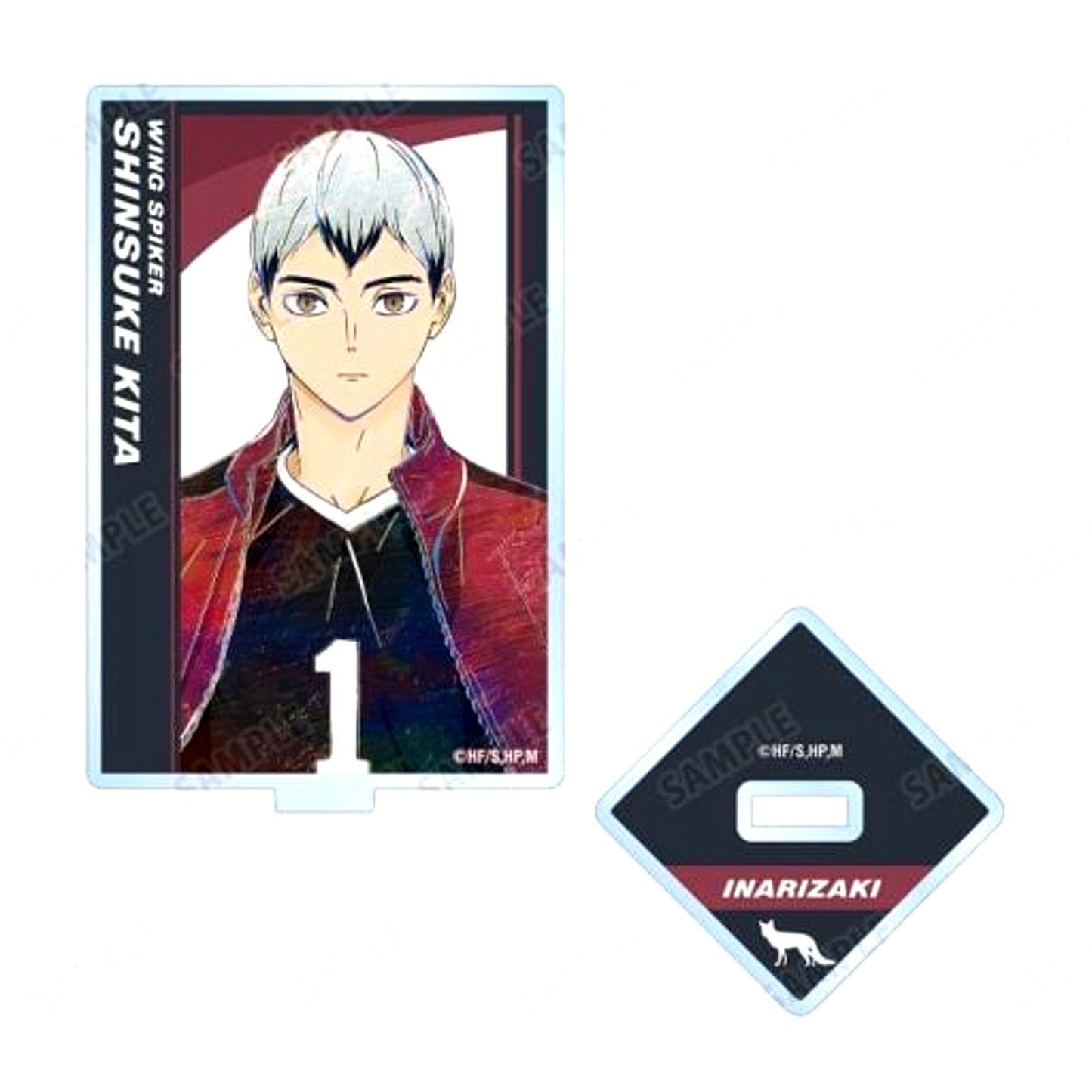 Shinsuke Kita Haikyu!! TO THE TOP Trading Ani-Art 6th Acrylic Stand [USED]