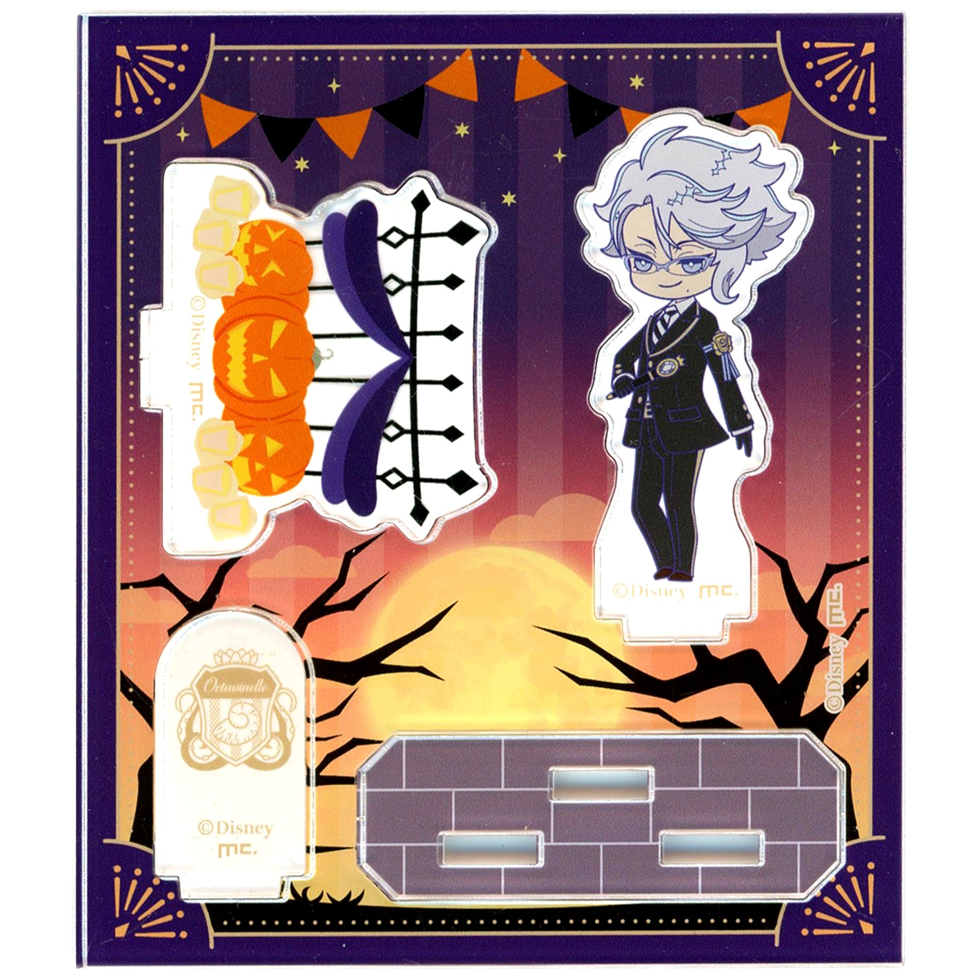 Azul Ashengrotto Disney Twisted Wonderland Halloween Fair 2021 Acrylic Stand Collection B Village Vanguard Limited [USED]
