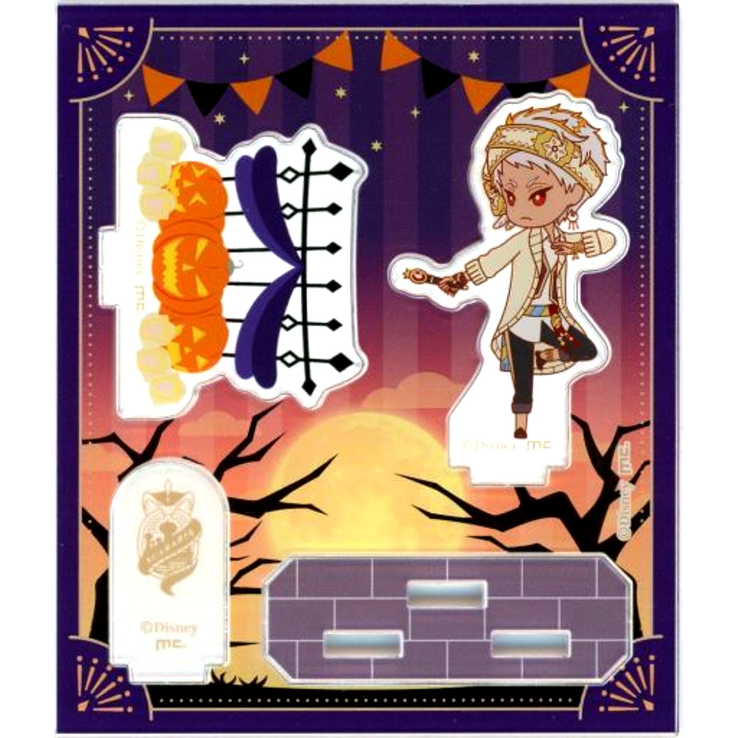 Kalim Al-Asim Disney Twisted Wonderland Halloween Fair 2021 Acrylic Stand Collection B Village Vanguard Limited [USED]