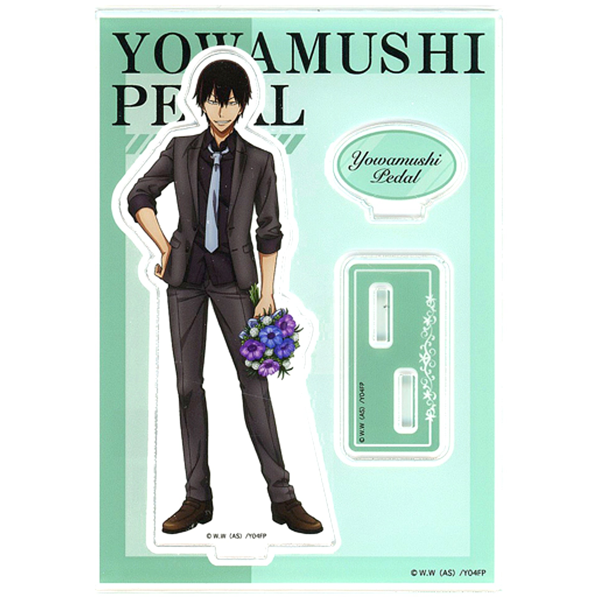 Yasutomo Arakita Acrylic Stand BIRTHDAY FLOWER Ver. Yowamushi Pedal GLORY LINE Animate Girls Festival 2021 Goods [USED]