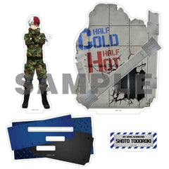 My Hero Academia Shoto Todoroki Camouflage Acrylic Diorama Stand Acrylic Stands [USED]