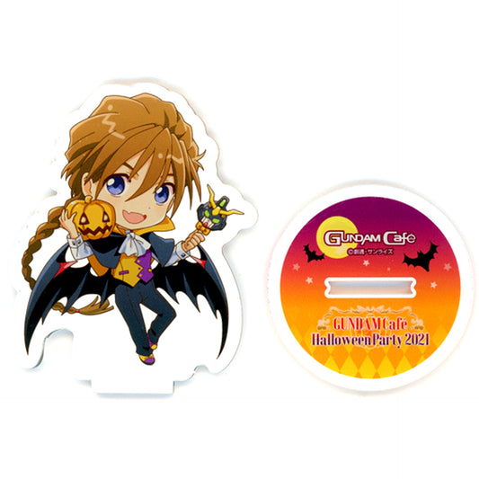 Duo Maxwell Mobile Suit Gundam Wing GUNDAM Cafe Halloween party 2021 Acrylic Stand [USED]