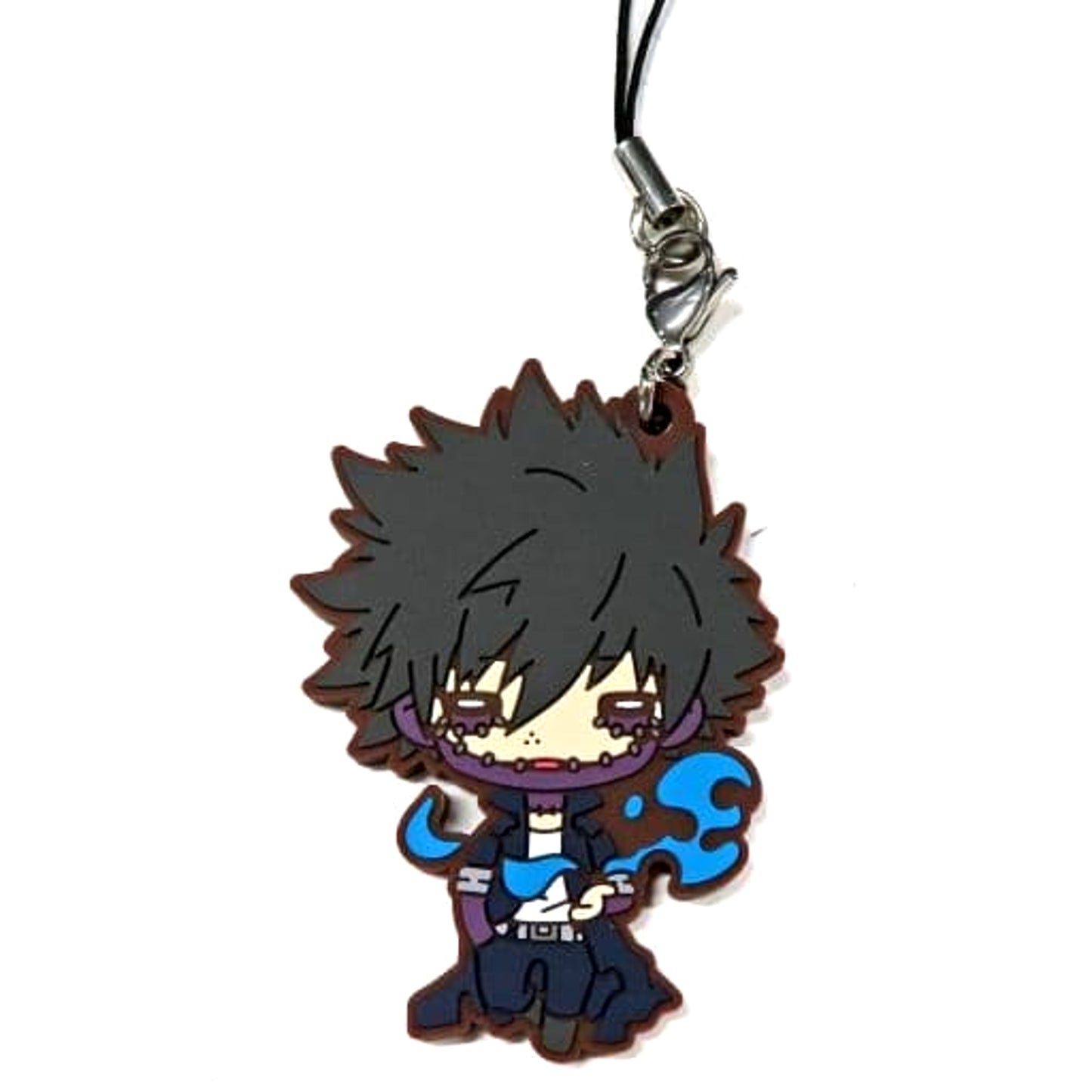 My Hero Academia Dabi Nitotan Rubber Mascot Villain Assault! in Jump Shop Limited Keychains [USED]