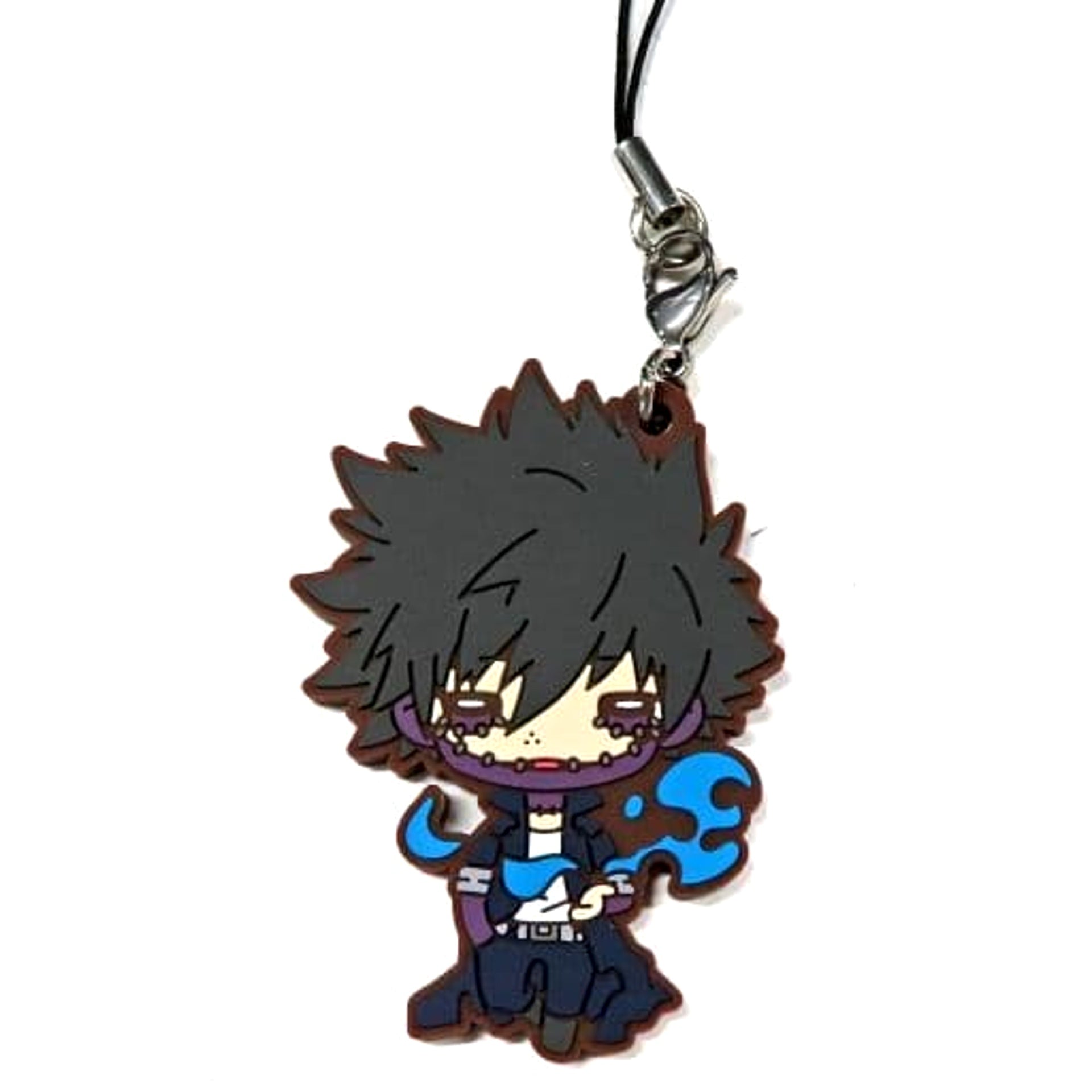 My Hero Academia Dabi Nitotan Rubber Mascot Villain Assault! in Jump Shop Limited Keychains [USED]