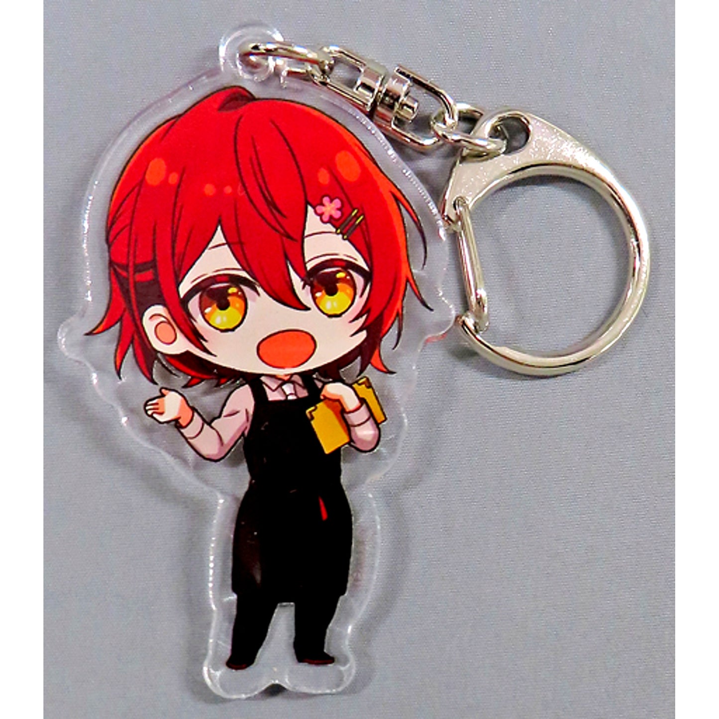 Hanasaki Miyabi Hololive Holostars Cafe in E-DINER Ikebukuro SD Trading Acrylic Keychain [USED]