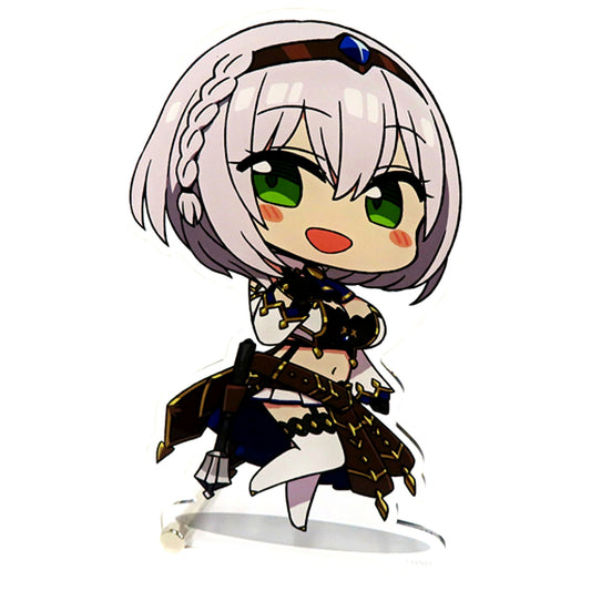 Shirogane Noel BIG Acrylic Stand Virtual YouTuber Hololive HOLOLIVE FANTASY 1st LIVE FAN FUN ISLAND Cafe in E-DINER Ikebukuro [USED]