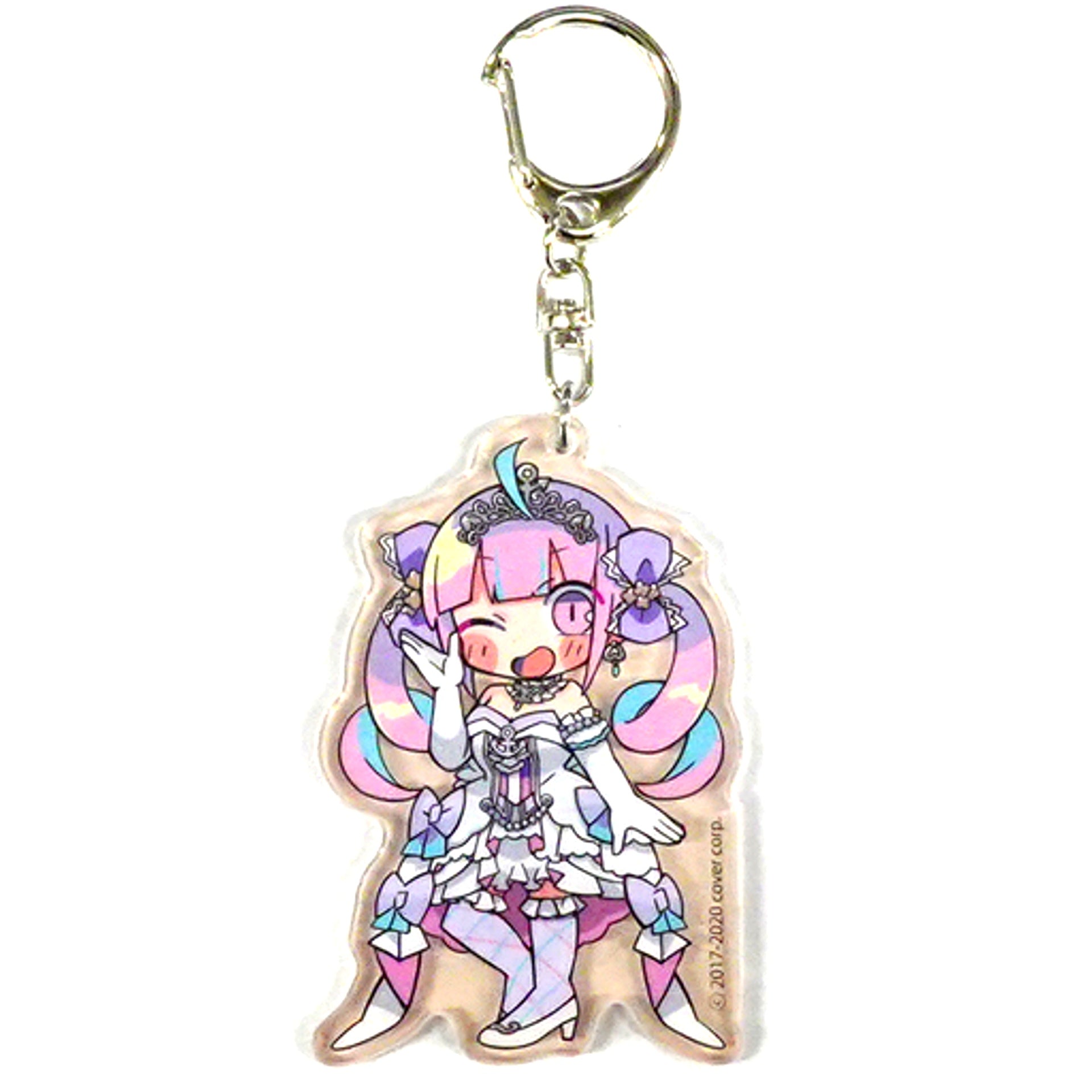 Minato Aqua Live Outfit Yellow Hololive Solo Live 2020 Aqua Iro Super Dream Random SD Acrylic Keychain [USED]