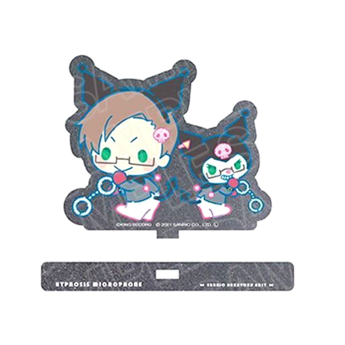 Jyuto Iruma x Kuromi Hypnosis Mic Sanrio Nakayoku Edit Glitter Acrylic Stand [USED]
