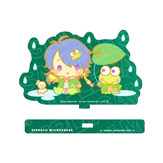 Dice Arisugawa x Keroppi Glitter Acrylic Stand Hypnosis Mic Sanrio Nakayoku Edit [USED]