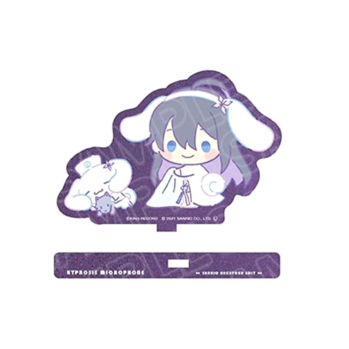 Jakurai Jinguji x Cinnamoroll Glitter Acrylic Stand Hypnosis Mic Sanrio Nakayoku Edit [USED]