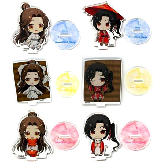 Set of 6 Random Acrylic Mascot Heaven Official's Blessing Animate Girls Festival 2021 Goods [USED]