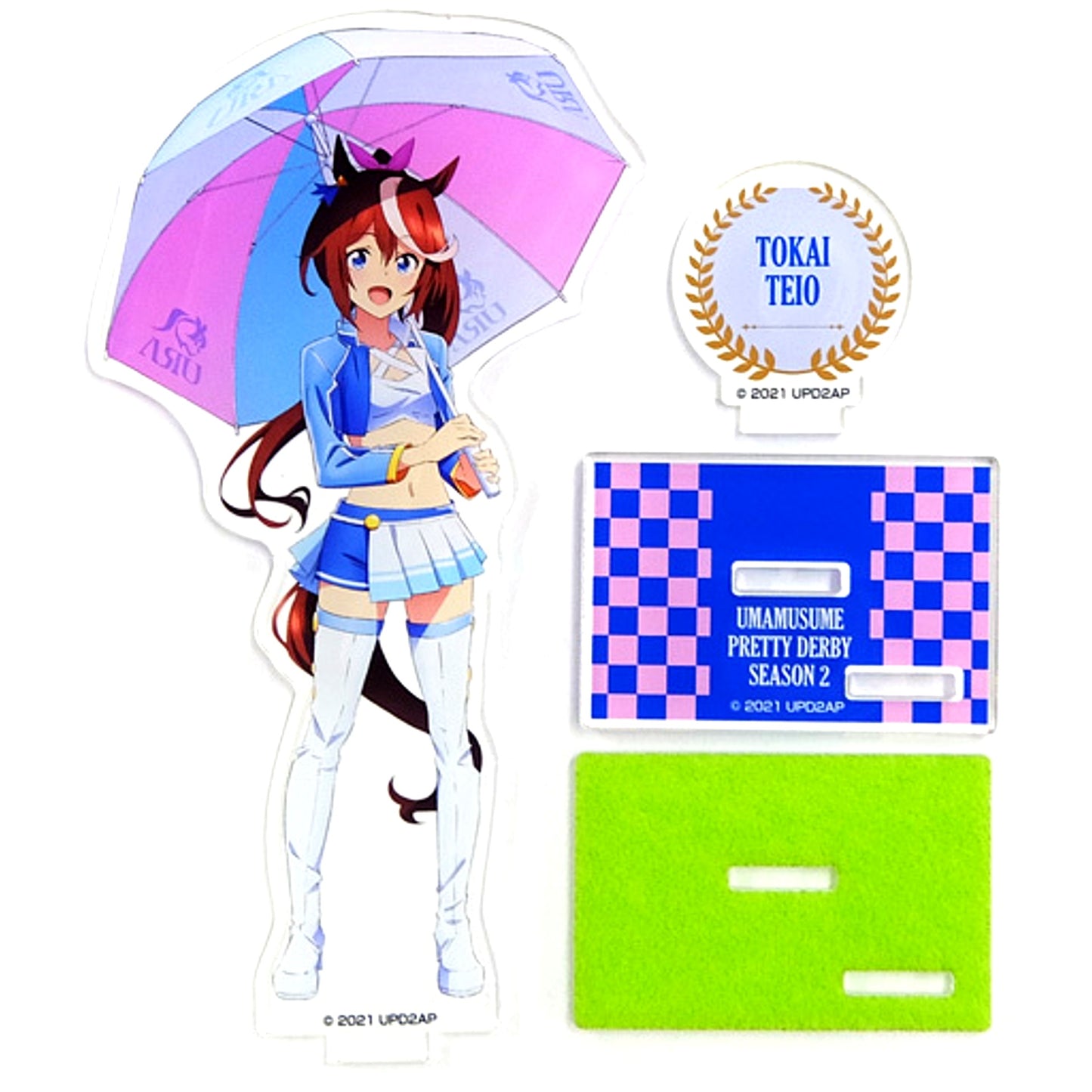 Tokai Teio Umamusume: Pretty Derby Season 2 Acrylic Stand Chara Pop Store [USED]