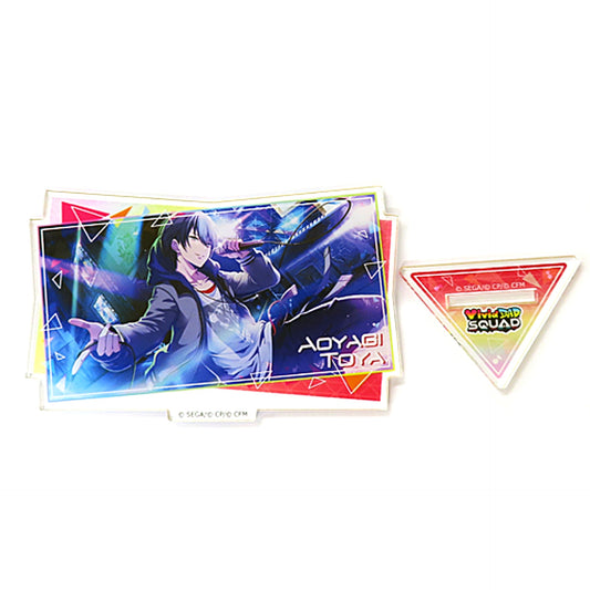 Toya Aoyagi Vivid BAD SQUAD Scene Photo Acrylic Stand Vol. 2 Hatsune Miku: Colorful Stage! x TOWER RECORDS Part 2 [USED]