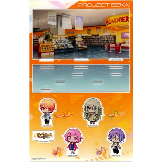 Wonderlands x Showtime Project Sekai Colorful Stage! feat. Hatsune Miku x TOWER RECORDS Part 2 Acrylic Diorama Set [USED]