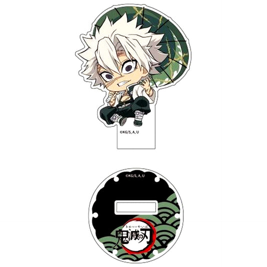 Sanemi Shinazugawa Petanko Trading Acrylic Stand Japanese Umbrella Vol.2 Demon Slayer [USED]