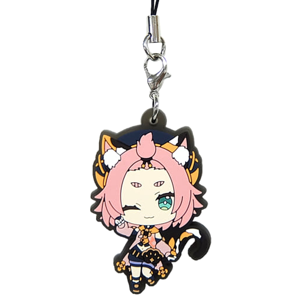 Genshin Diona Capsule Rubber Strap Vol.3 Keychains [USED]
