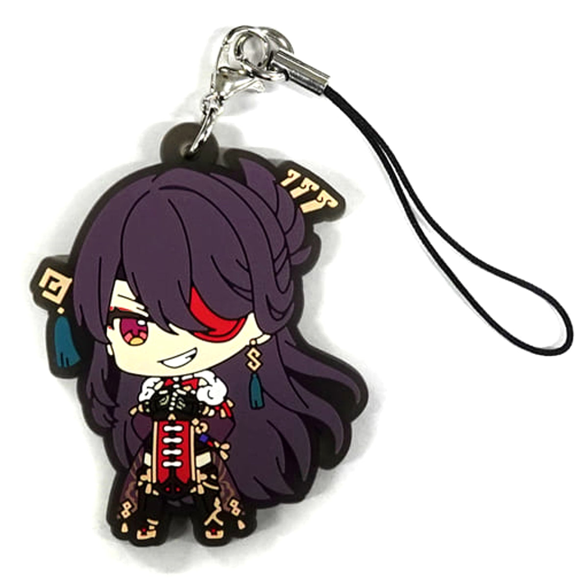 Genshin Beidou Capsule Rubber Strap Vol.3 Keychains [USED]