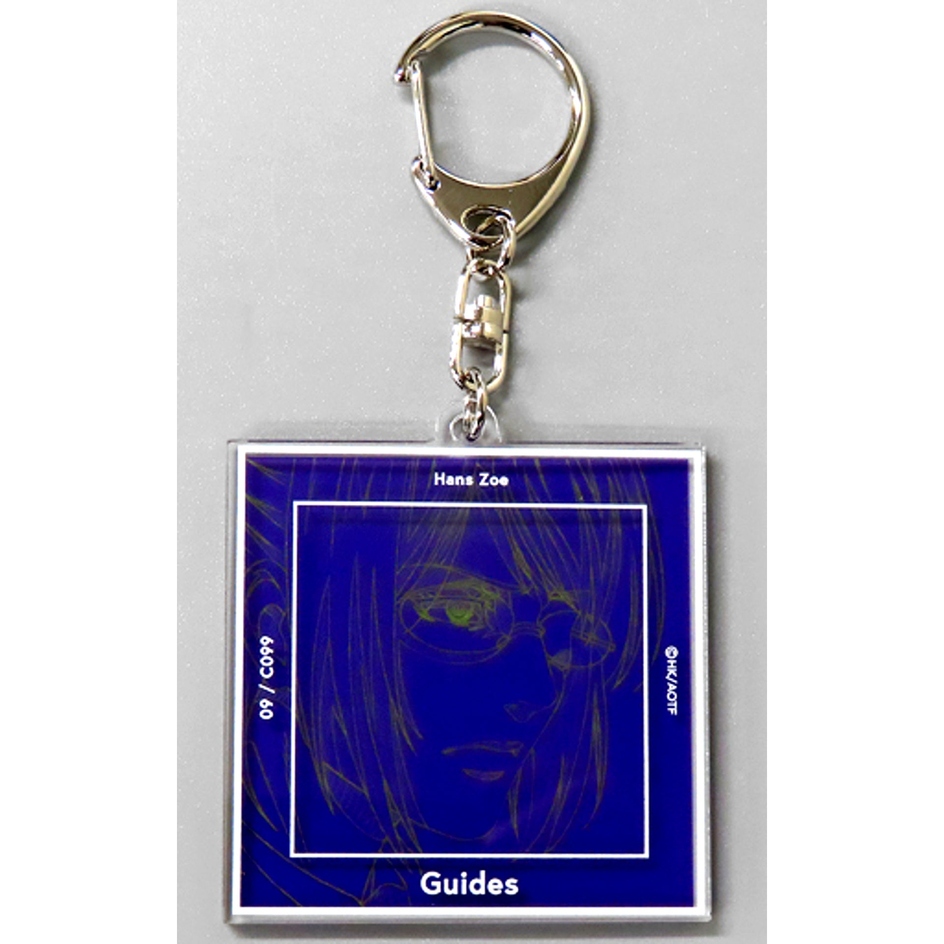 Hange Zoe Attack on Titan MAPPA 10th ANNIVERSARY Since 2011 in Animate Goods Acrylic Keychain Collection [USED]