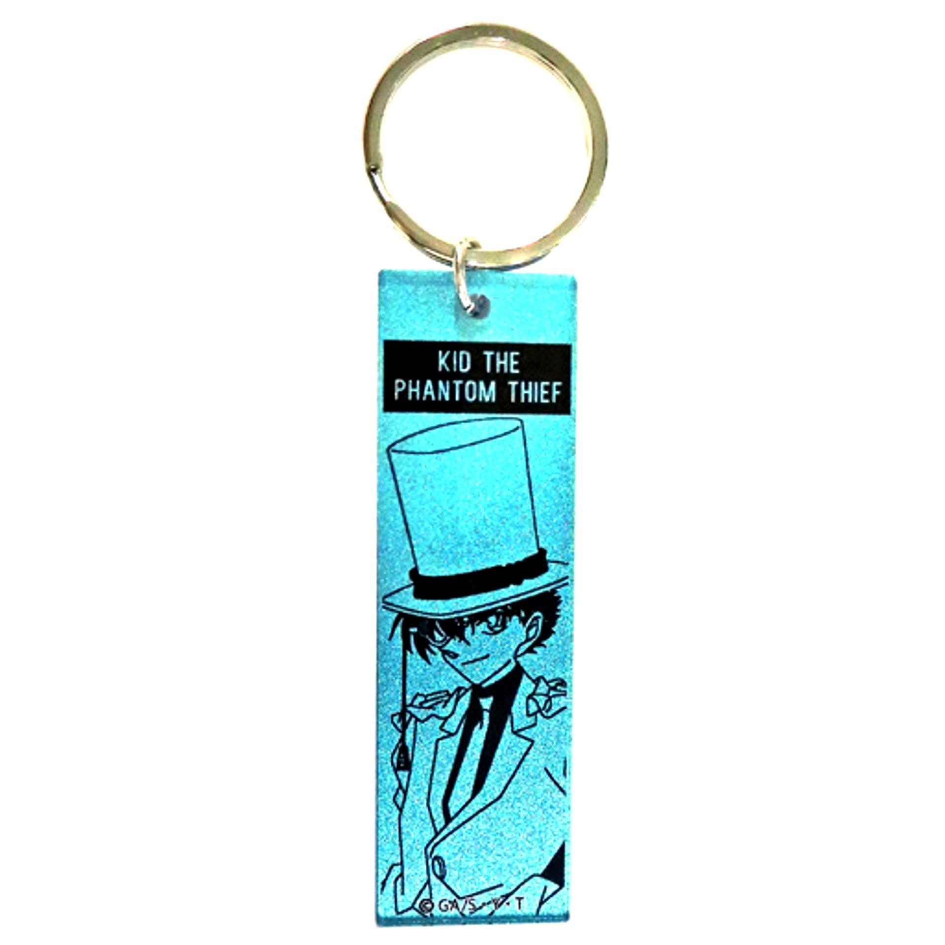 Kaito Kid Detective Conan Plaza Trading Metallic Acrylic Keychain [USED]
