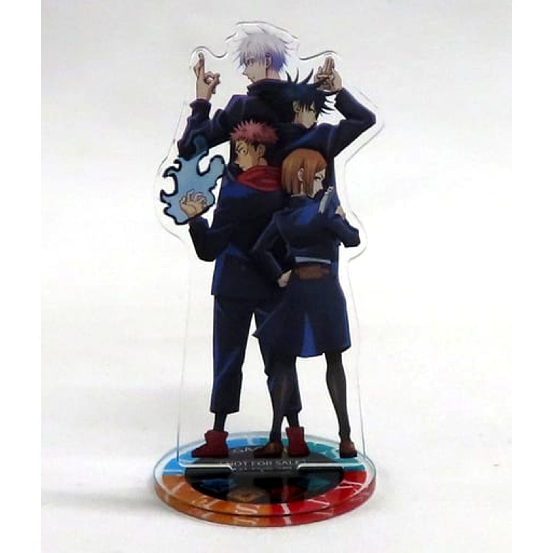 Jujutsu Kaisen Group Mini Acrylic Stand Included with Jujutsu Kaisen x 7-Eleven Mini Acrylic Stand Chocolate Acrylic Stands [USED]