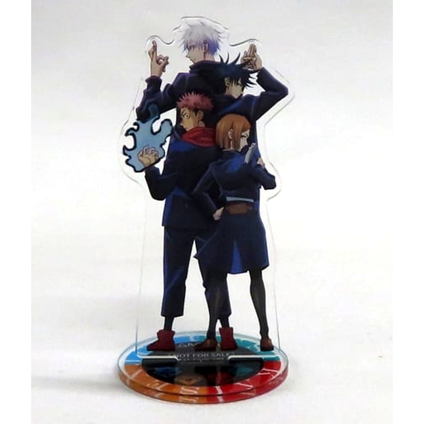 Jujutsu Kaisen Group Mini Acrylic Stand Included with Jujutsu Kaisen x 7-Eleven Mini Acrylic Stand Chocolate Acrylic Stands [USED]