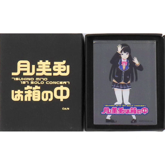 Mito Tsukino Virtual YouTuber Nijisanji Acrylic Block Mito Tsukino 1st One-man Live Mito Tsukino wa Hako no Naka [USED]