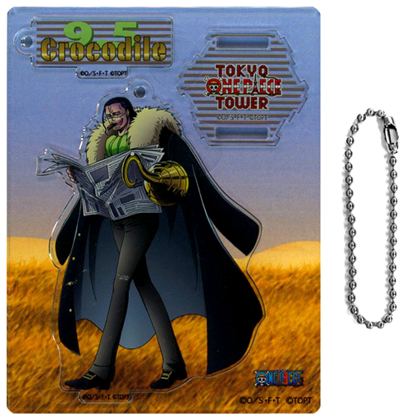 Sir Crocodile One Piece Birthday Acrylic Stand Charm 2020 Tokyo One Piece Tower Limited [USED]