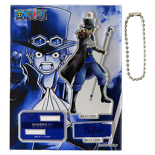 Sabo One Piece Acrylic Stand Charm Live Attraction Marionette Limited Charm [USED]