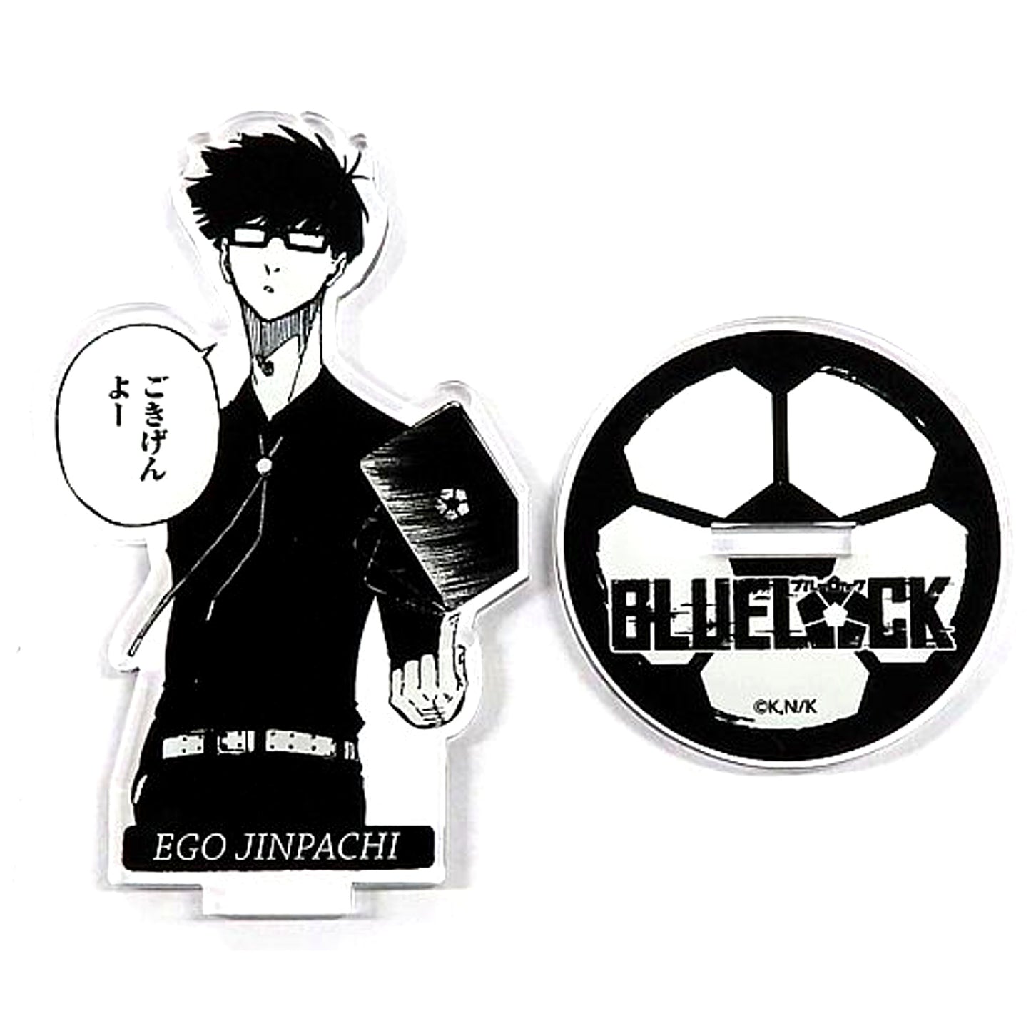 Jinpachi Ego Blue Lock x PRINCESS CAFE Trading Acrylic Stand [USED]