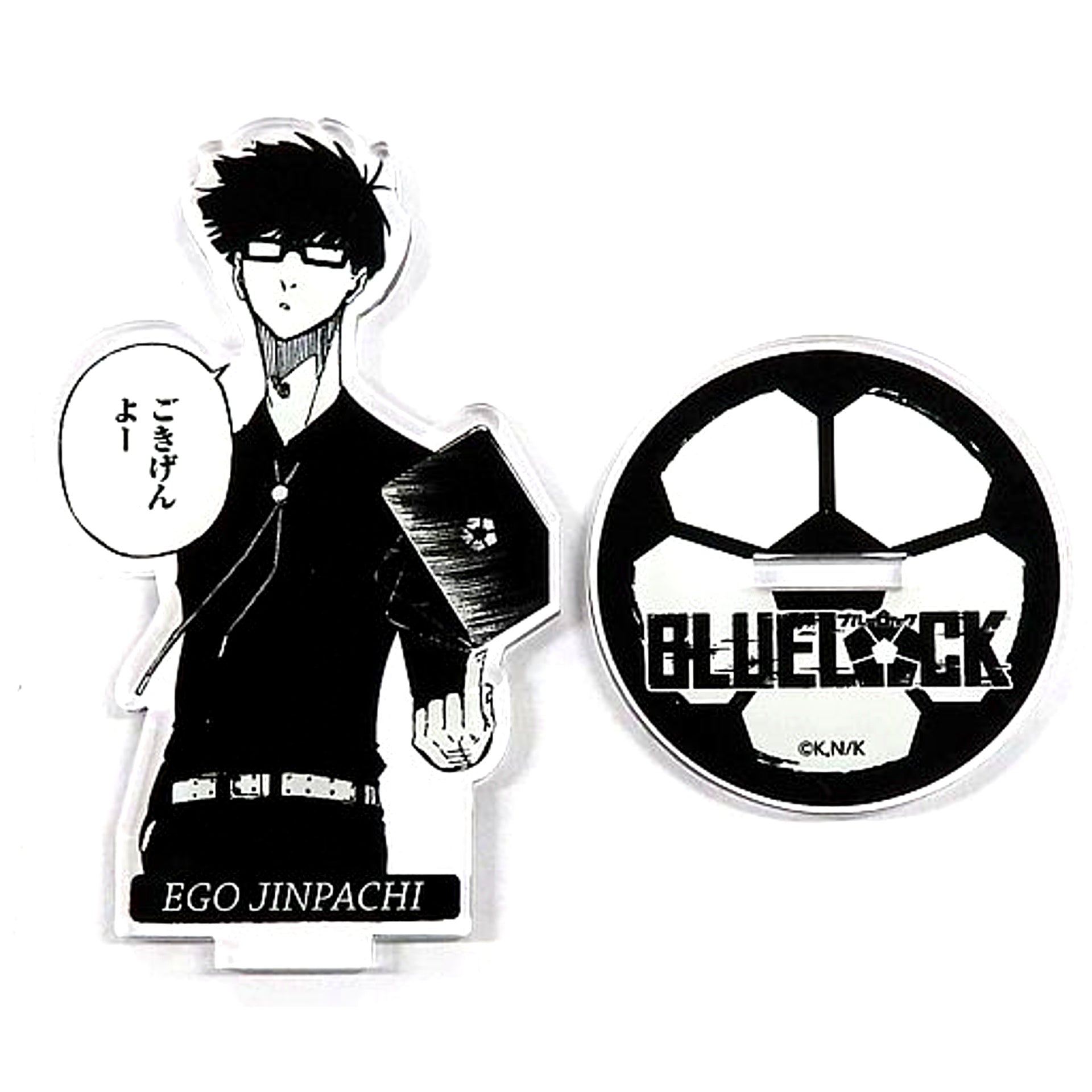 Jinpachi Ego Blue Lock x PRINCESS CAFE Trading Acrylic Stand [USED]
