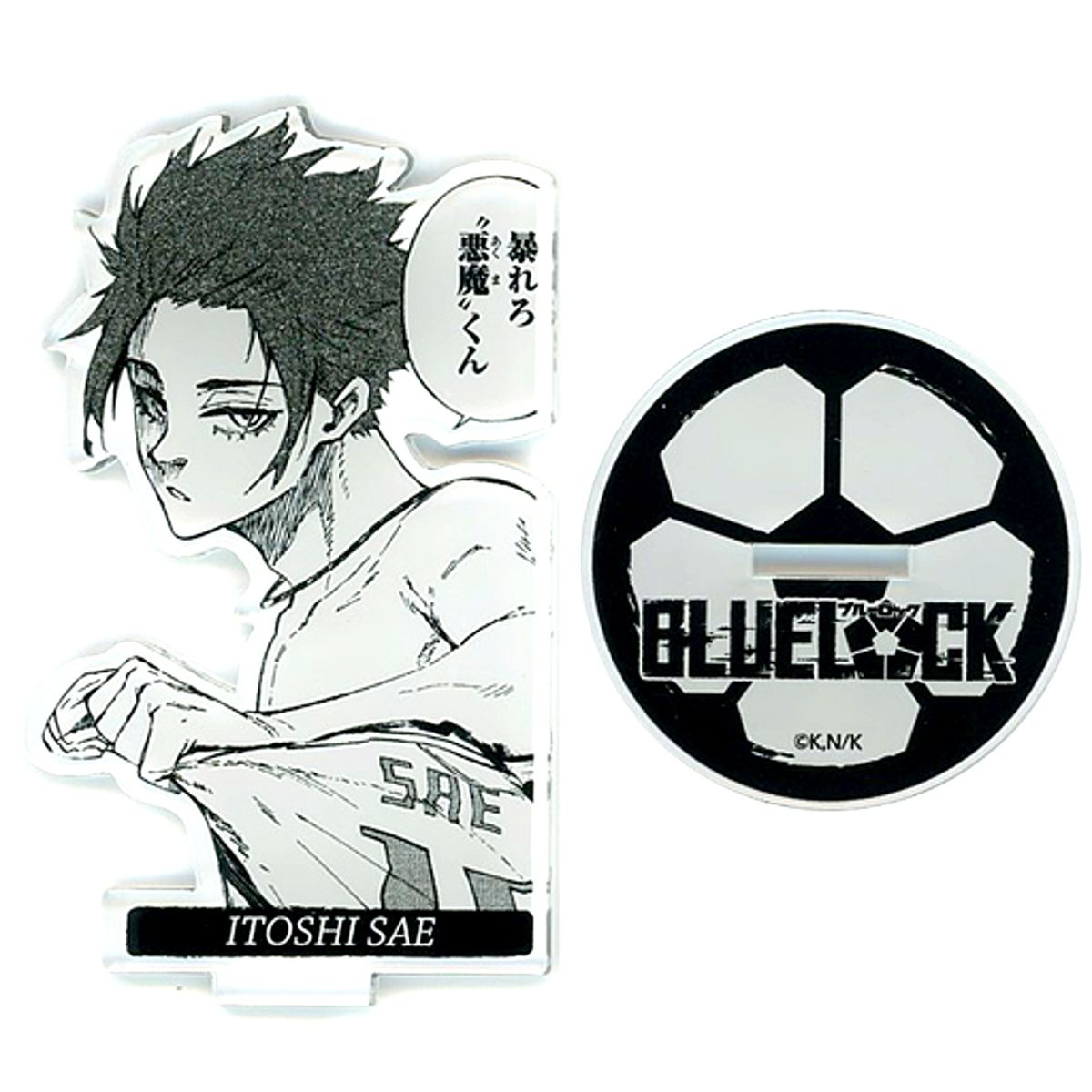 Sae Itoshi Blue Lock x PRINCESS CAFE Trading Acrylic Stand [USED]