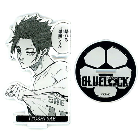 Sae Itoshi Blue Lock x PRINCESS CAFE Trading Acrylic Stand [USED]