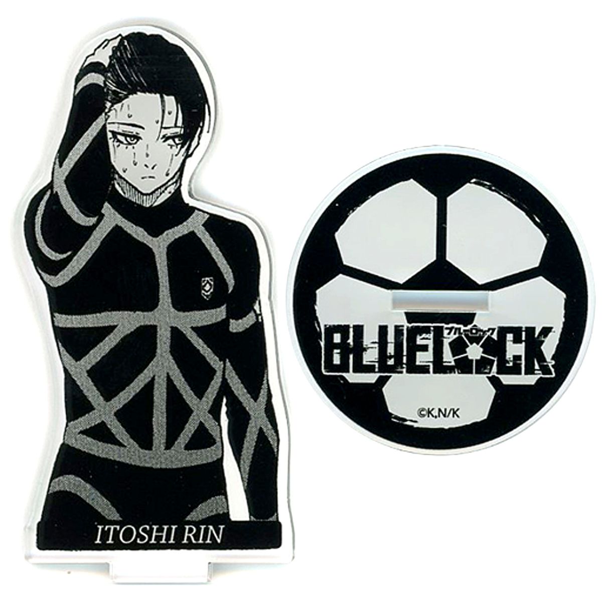 Rin Itoshi Blue Lock x PRINCESS CAFE Trading Acrylic Stand [USED]