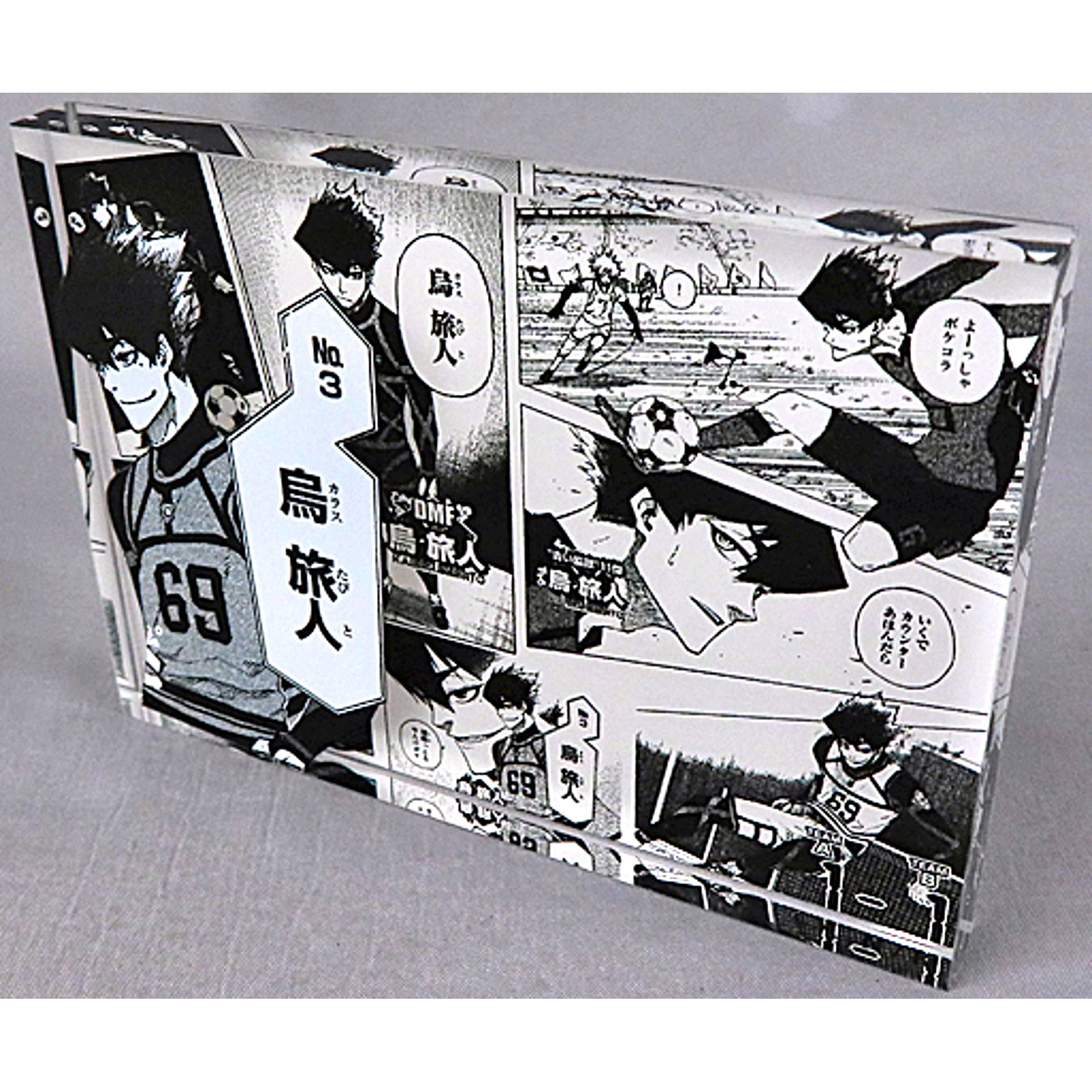 Tabito Karasu Blue Lock x Princess Cafe Acrylic Block [USED]