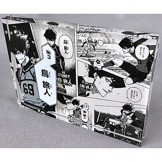 Tabito Karasu Blue Lock x Princess Cafe Acrylic Block [USED]