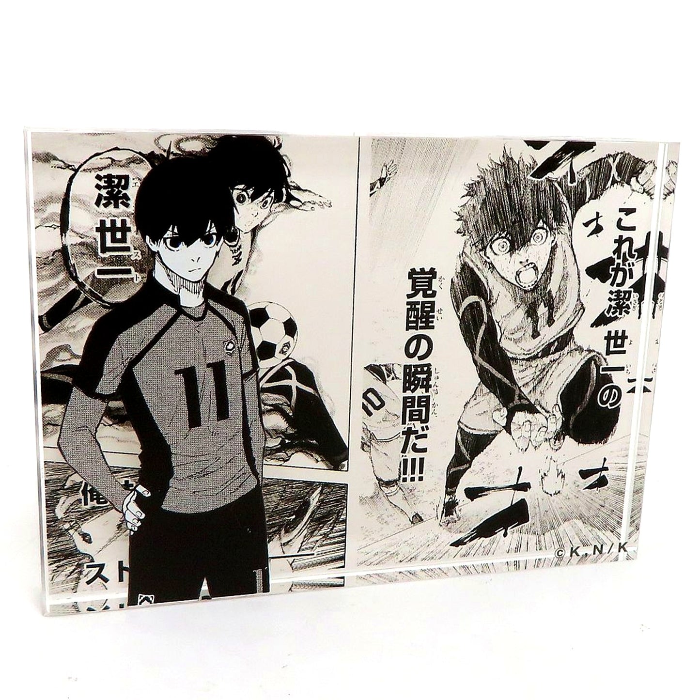 Yoichi Isagi Blue Lock x Princess Cafe Acrylic Block [USED]