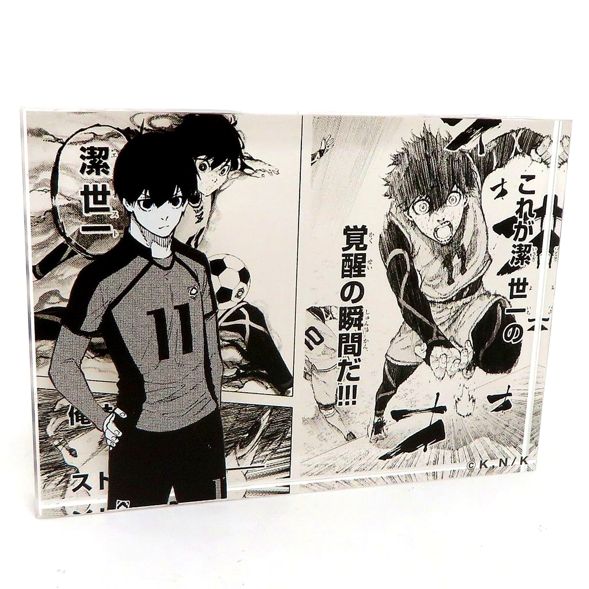 Yoichi Isagi Blue Lock x Princess Cafe Acrylic Block [USED]