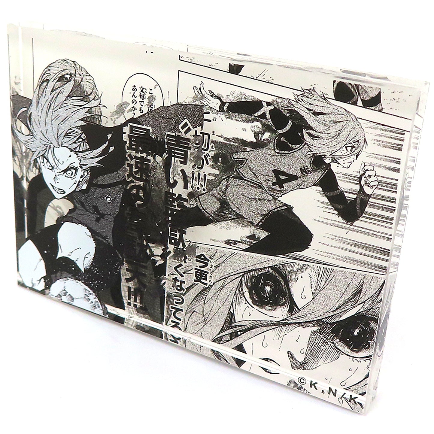 Hyoma Chigiri Acrylic Block Blue Lock x PRINCESS CAFE [USED]