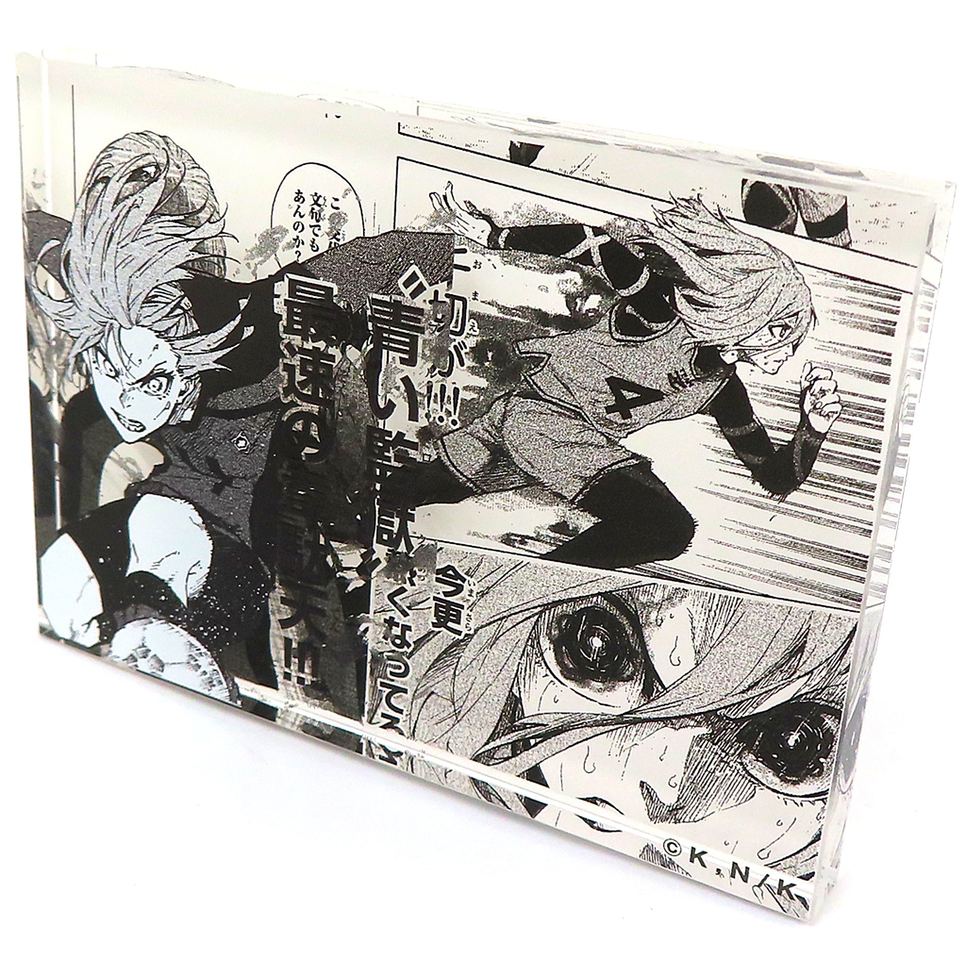 Hyoma Chigiri Acrylic Block Blue Lock x PRINCESS CAFE [USED]