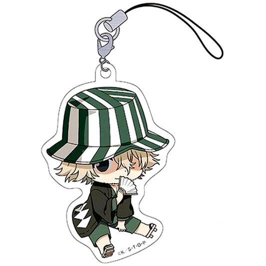 Kisuke Urahara BLEACH Petanko Trading Acrylic Strap [USED]