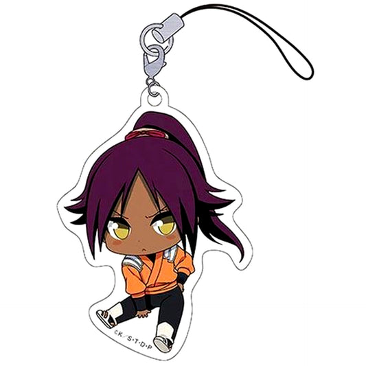 Yoruichi Shihoin Bleach Petanko Trading Acrylic Strap [USED]