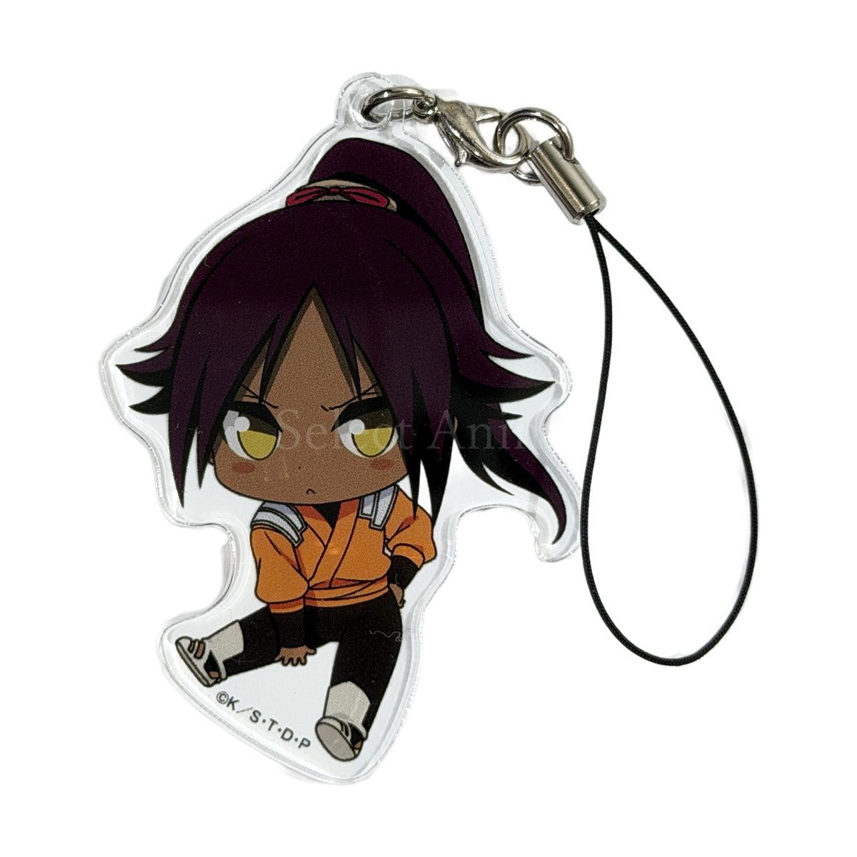 Yoruichi Shihoin Bleach Petanko Trading Acrylic Strap [USED]