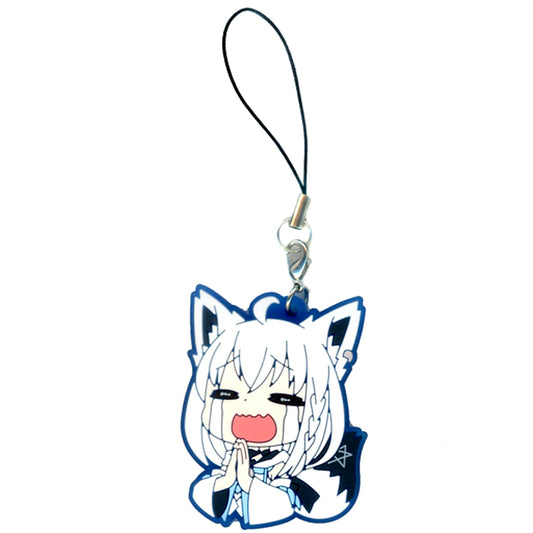 Shirakami Fubuki Virtual YouTuber Hololive Capsule Rubber Strap Vol.1 [USED]