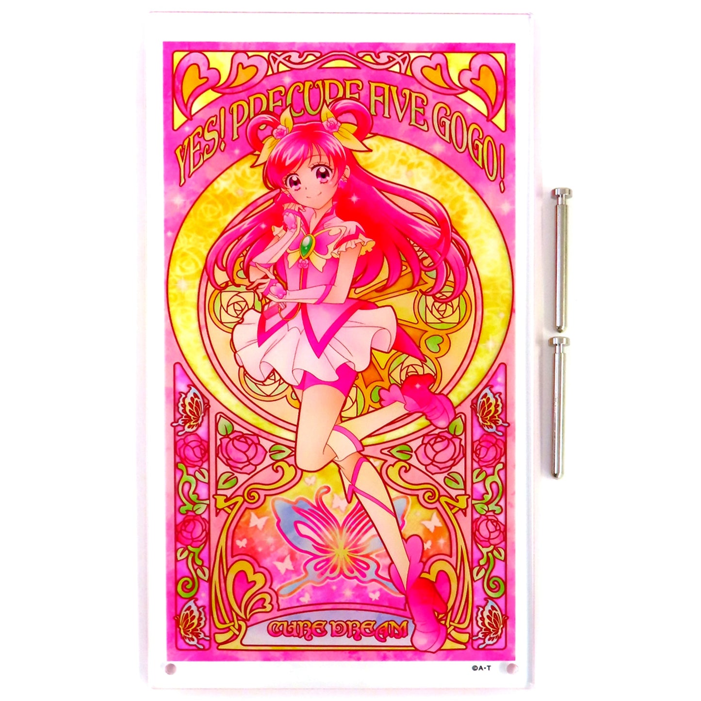 Cure Dream Butterfly Rose Yes! Precure 5 GoGo! Acrylic Art Board [USED]